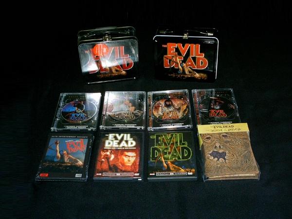 One & Only Evil Dead DVDs Versions (Region 1)